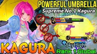 Umbrella! Show Us What You've Got!! Supreme No.1 Kagura - Top 1 Global Kagura by SkyHigh. - MLBB