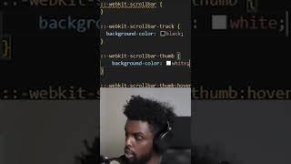 Make Custom Scrollbar with CSS #css #html #coding #programming #webdesign #javascript