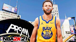 STEPH CURRY BUILD DOMINATES IN NBA 2K21