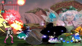 Sephiroth, Vivi & Gwen Vs Kenshi, Nuclear Cirno & Giyga | Mugen Fighting Games