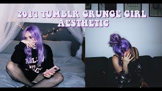 Turning myself into 2014/2013 grunge aesthetic girl {makeup + outfits)