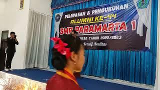 pengukuhan prosesi alumni wisuda SMP Paramarta 1 Seputih Banyak