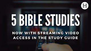 5 Bible Studies Now with Streaming Video Access