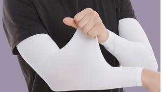 Arm Sleeves, Cooling UV Sun Protection Sports Compression for Men/Women