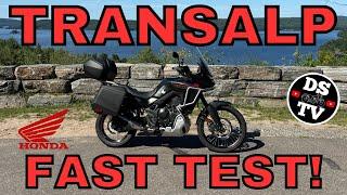 Honda Transalp Fast On Road Test and Review - Is This a Sport Tourer?