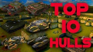 Top 10 Hulls in Tanki Online