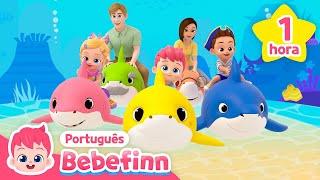Bebê Tubarão Du Ru Ru  | + Completo | Música infantil | Bebefinn em Português - Canções Infantis