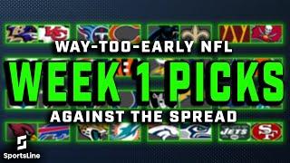 PICKING EVERY 2024 NFL WEEK 1 GAME AGAINST THE SPREAD! | SportsLine
