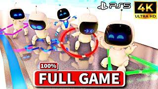 ASTRO'S PLAYROOM (PS5) 100% Walkthrough FULL GAME [4K 60FPS] - No Commentary