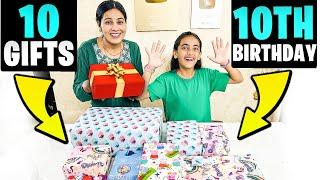 10 BIRTHDAY GIFTS UNBOXING!!*omg Bhai gifted me this**Samayra Narula Birthday Gifts Unboxing 2024