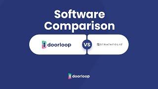 DoorLoop vs. STRATAFOLIO Reviews, Pricing, Features, & Alternatives