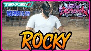 Tekken 8 ▰ (Rocky) Steve Fox - God Of Destruction - Ranked Matches NOVEMBER 18, 2024