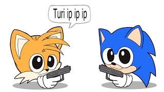 Turi ip ip ip but with Sonic and Tails