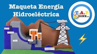 Como hacer la maqueta de la Energia Hidráulica - TAP ZONE Mx