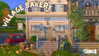 Rustic Village Bakery | Sims 4 Build ASMR | No CC!