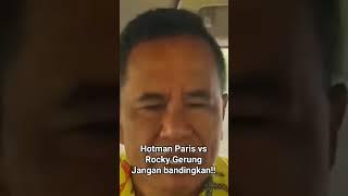 hotman paris vs Rocky gerung #shorts #shortsvideo #shortsyoutube #viral #shortsviral #hotmanparis