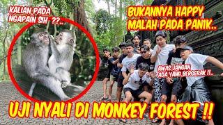 BUKANNYA HAPPY MALAH PARNO !! Liburan ke Monkey Forest paling kocak bareng KUSUMAWARA