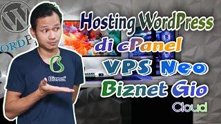 Hosting WordPress di cPanel VPS Neo Lite Biznet Gio Cloud