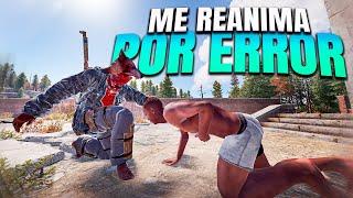 Se EQUIVOCA y me REANIMA - RUST - Gameplay español