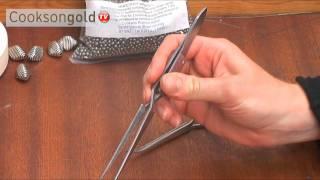 Cooksongold Reverse Action Tweezers