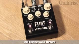 Strymon Flint tremolo and reverb guitar effects pedal demo