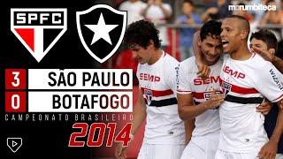 São Paulo 3x0 Botafogo - 2014 - PATO, LUÍS FABIANO E GANSO COMANDAM O SHOW NA ESTREIA DO BRASILEIRÃO