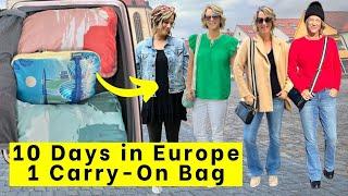 Travel Outfits for Europe: Pack Only in a Carry-On With These 9 Strategies