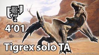 Tigrex Switch Axe solo (TA rules) - 4'01 | Monster Hunter Rise
