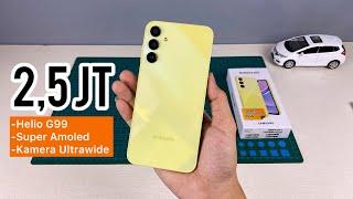 Unboxing Samsung Galaxy A15, Desain Keren Spek Mantap !!