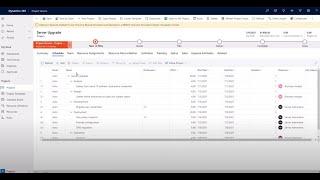 Project Service Overview for Microsoft Dynamics 365