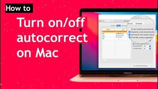 How to Turn On/Off Auto Correct on Notes App in Mac