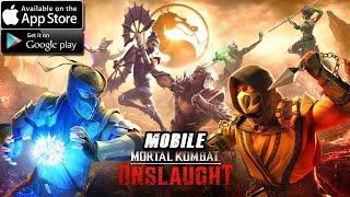 MORTAL KOMBAT ONSLAUGHT - IOS / ANDROID GAMEPLAY