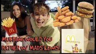 Mukbang Would You Rather w/ Mads Lewis | Charles Gitnick