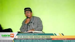 KITAB SHAHIH FIQIH SUNNAH | Ustadz Muhammad Syahri