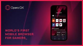 [BETA] Opera GX Mobile, world’s first mobile browser for gamers