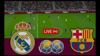  Live: Barcelona Vs Real Madrid | Spanish Supercopa de España Final