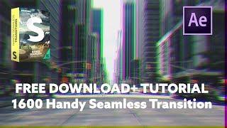 Download  and Install + Tutorial Handy Seamless Transition V5.1 After Effects #1