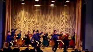 Народный казачий танец. Народные гулянья казаков. /  Folk Cossack dance.