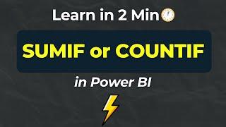 How to Use SUMIF or COUNTIF in Power Query