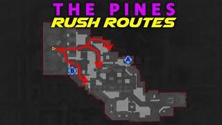 BEST Cold War Search and Destroy Rush Routes on THE PINES! (Black Ops Cold War SnD Tips)