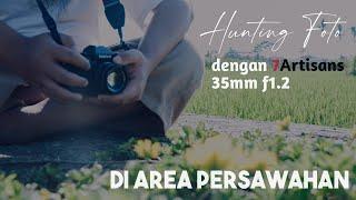 Hunting Foto Bunga dengan Lensa Bokeh | Fujifilm XT-100 7Artisans 35mm f1.2 | Macro Fotografi