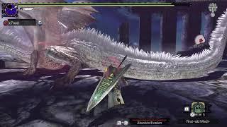 MHGU: White Fatalis (DLC Event Quest) - Great Sword Solo (Valor)