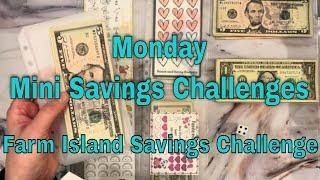 Monday Mini Savings Challenges | Farm Island | Save Money And Get Out Of Debt