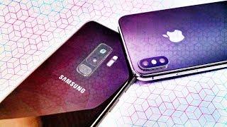 Samsung Galaxy S9 vs iPhone X!