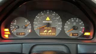Mercedes W210 (Facelift 2000-2002) How to Reset Service Indicator