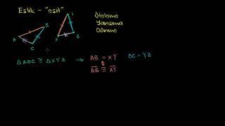 Eş Üçgenlerin Yöndeş Kısımları Eştir (Matematik) (Geometri)