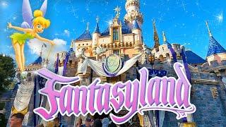 Fantasyland at Disneyland - Complete Tour with Rides [4K POV]