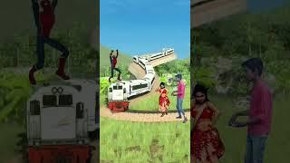 VFX train short video # VFX vs train # green screen train # Ravi kishan ka VFX # VFX cartoon video