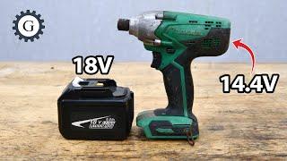 Upgrade 14 4V to 18V Makita Impact Driver | M695D