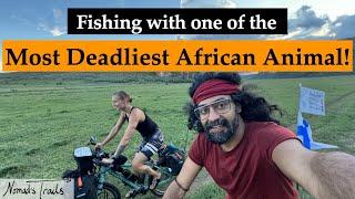 Fishing with the Most Dangerous Big Animal in Africa / Cycling around Kenya Episode 2